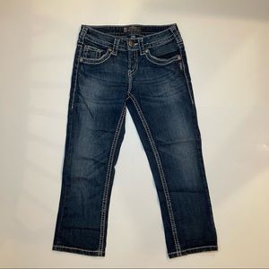 Silver Jeans Aiko Capri